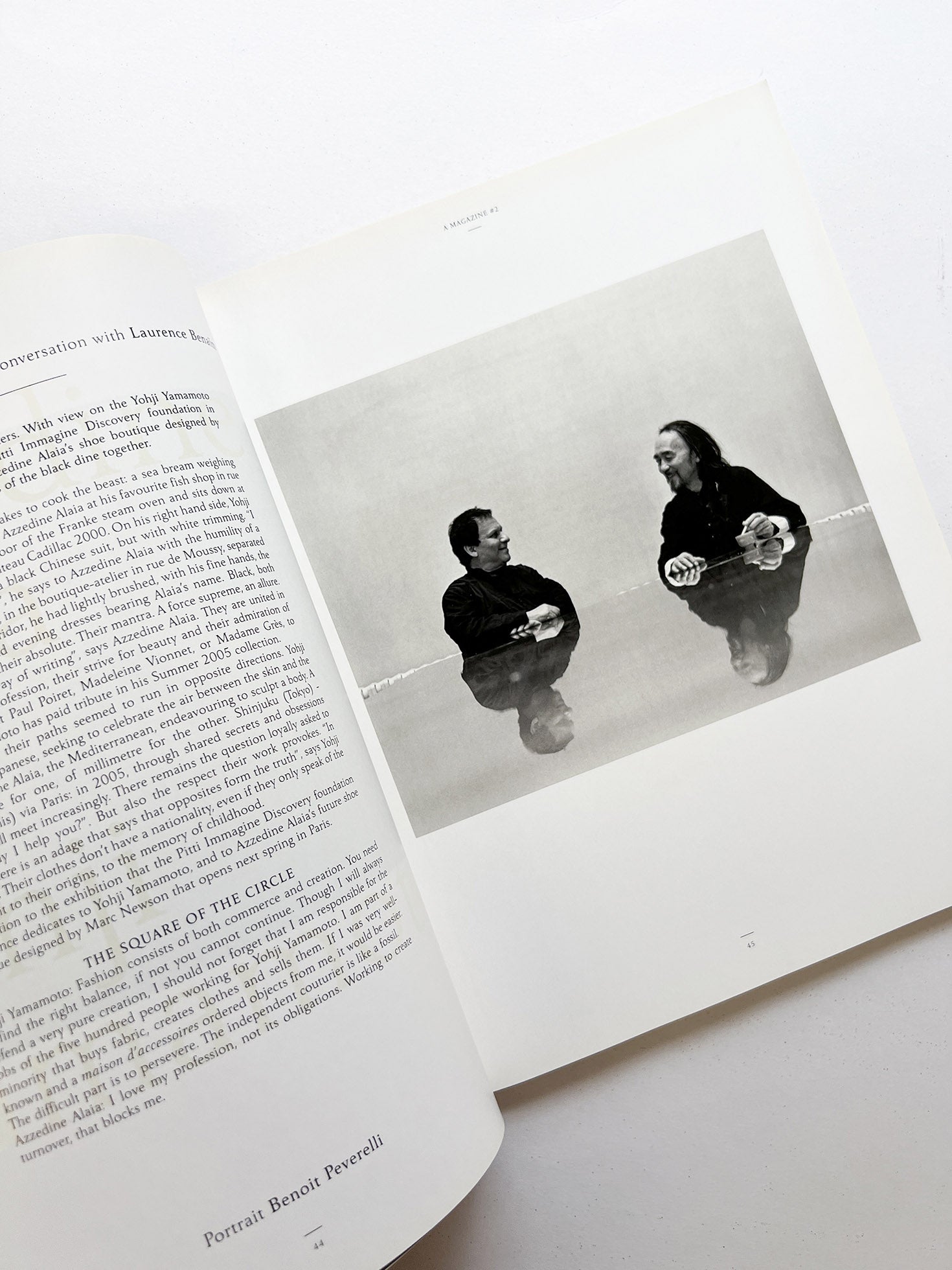 A MAGAZINE CURATED BY YOHJI YAMAMOTO