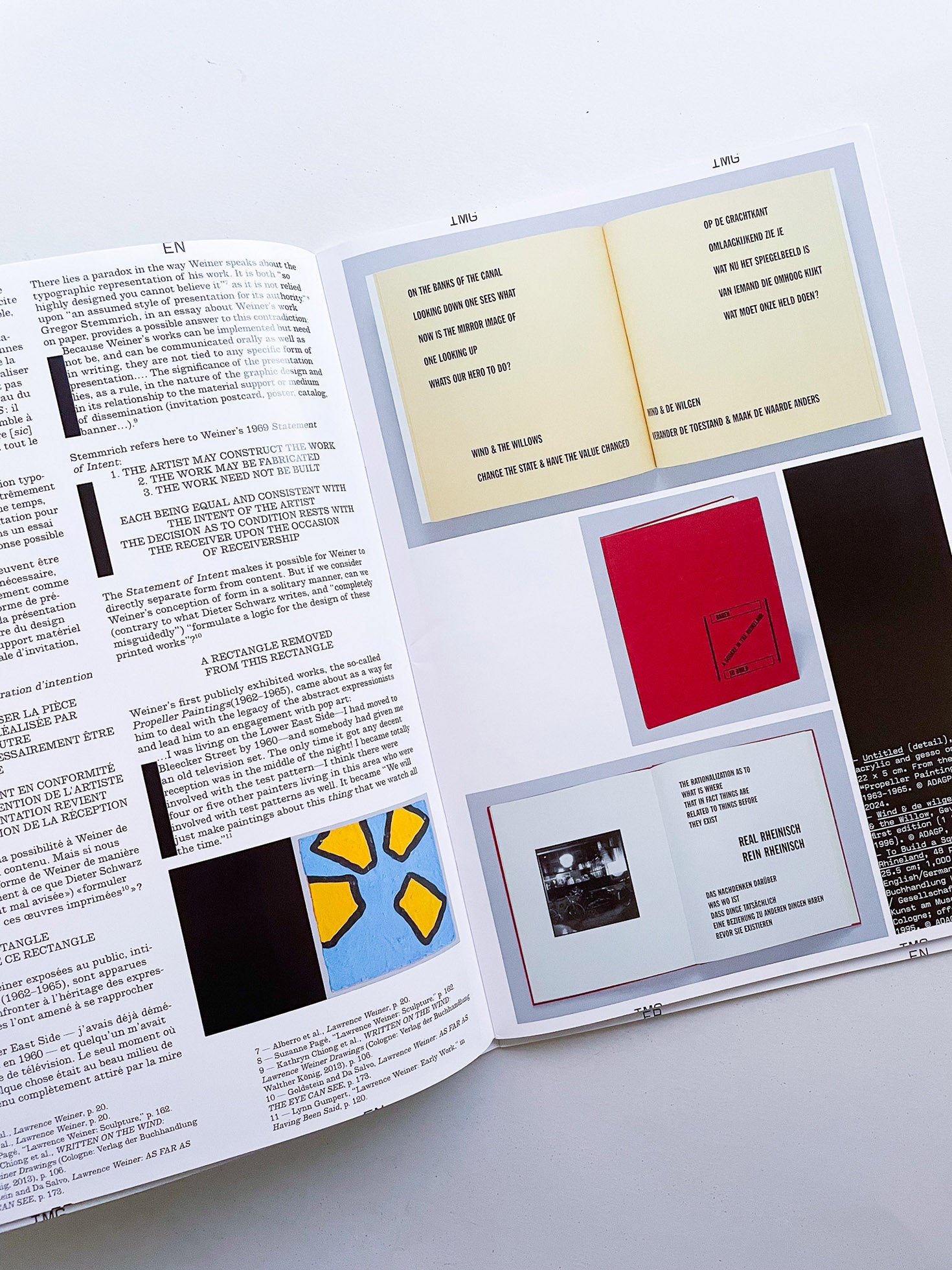 Revue Faire n°49 — Lawrence Weiner: We Are Ships at Sea, Not Ducks On a Pond