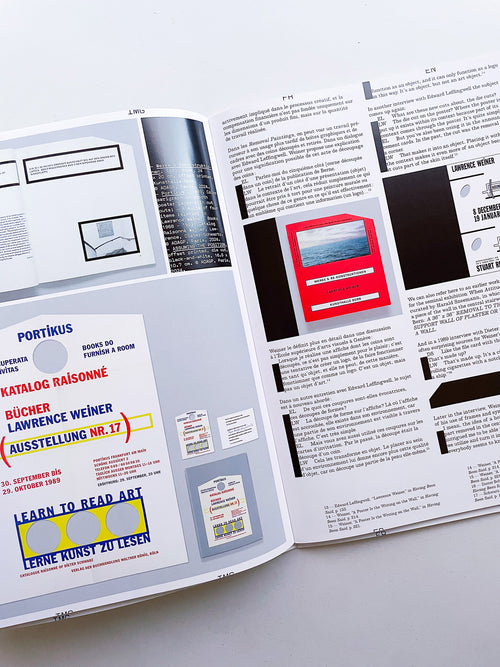 Revue Faire n°49 — Lawrence Weiner: We Are Ships at Sea, Not Ducks On a Pond