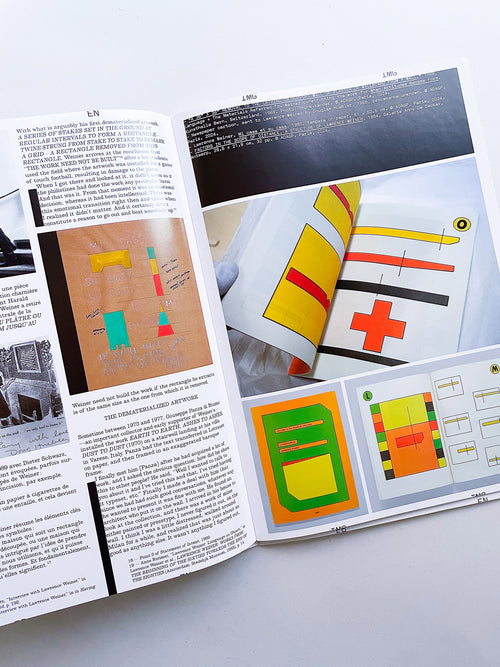 Revue Faire n°49 — Lawrence Weiner: We Are Ships at Sea, Not Ducks On a Pond