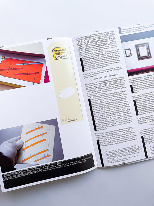 Revue Faire n°49 — Lawrence Weiner: We Are Ships at Sea, Not Ducks On a Pond