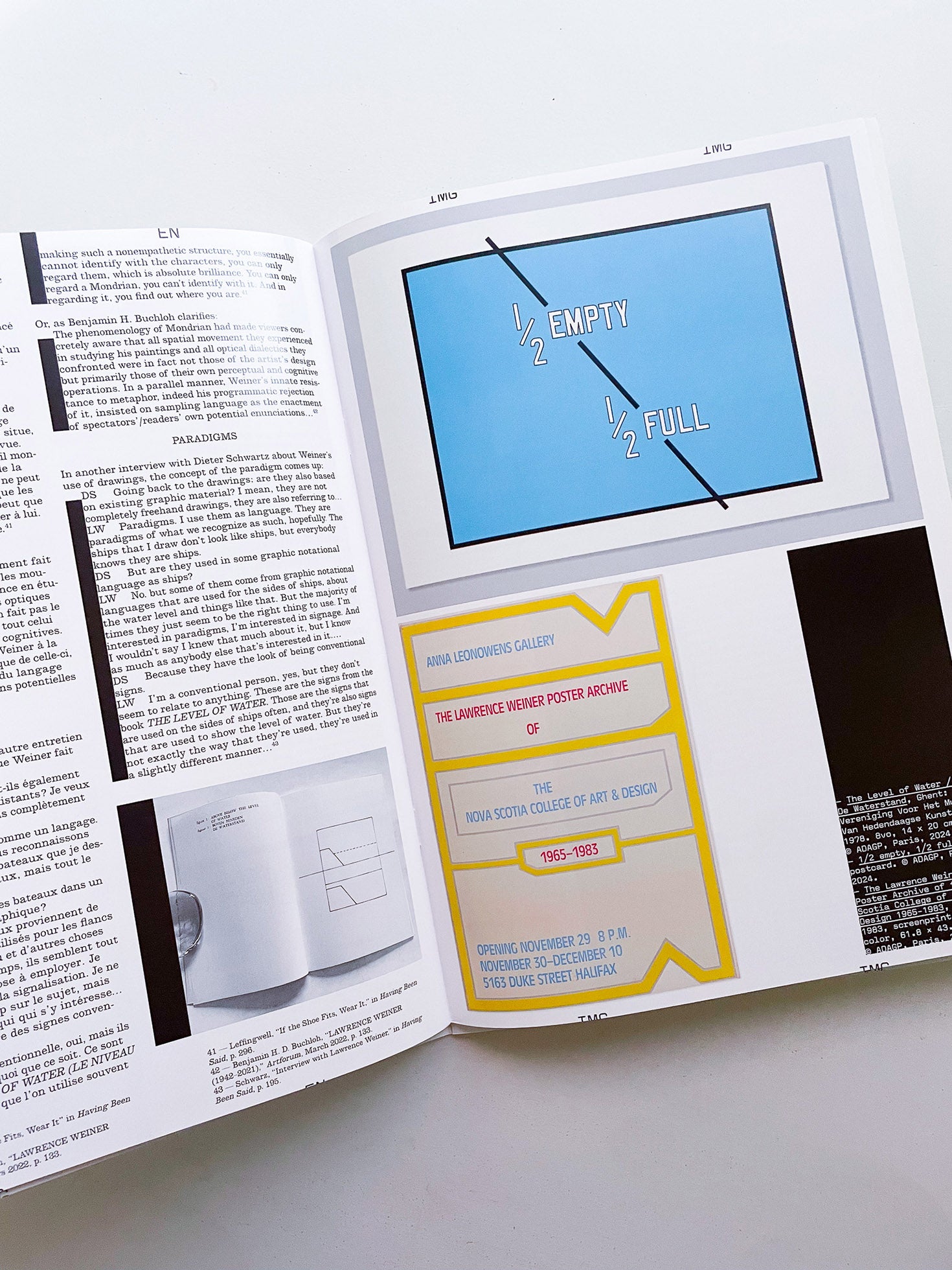 Revue Faire n°49 — Lawrence Weiner: We Are Ships at Sea, Not Ducks On a Pond