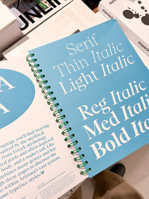 THE ARIZONA TYPE SPECIMEN 2 / Dinamo