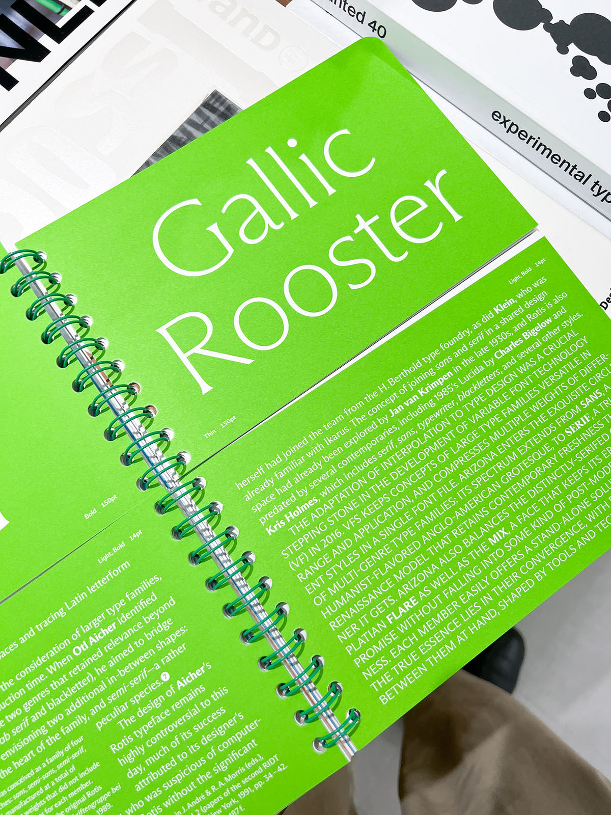 THE ARIZONA TYPE SPECIMEN 2 / Dinamo