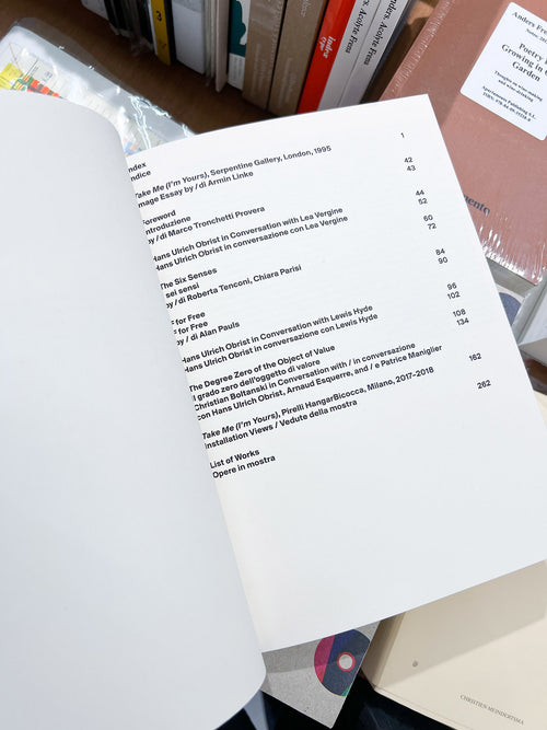 TAKE ME (I'M YOURS) / Christian Boltanski, Hans Ulrich Obrist