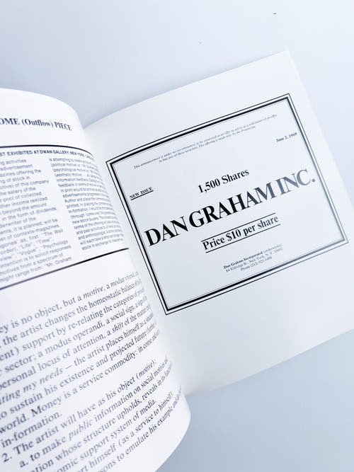 For Publication / Dan Graham [Second Edition]