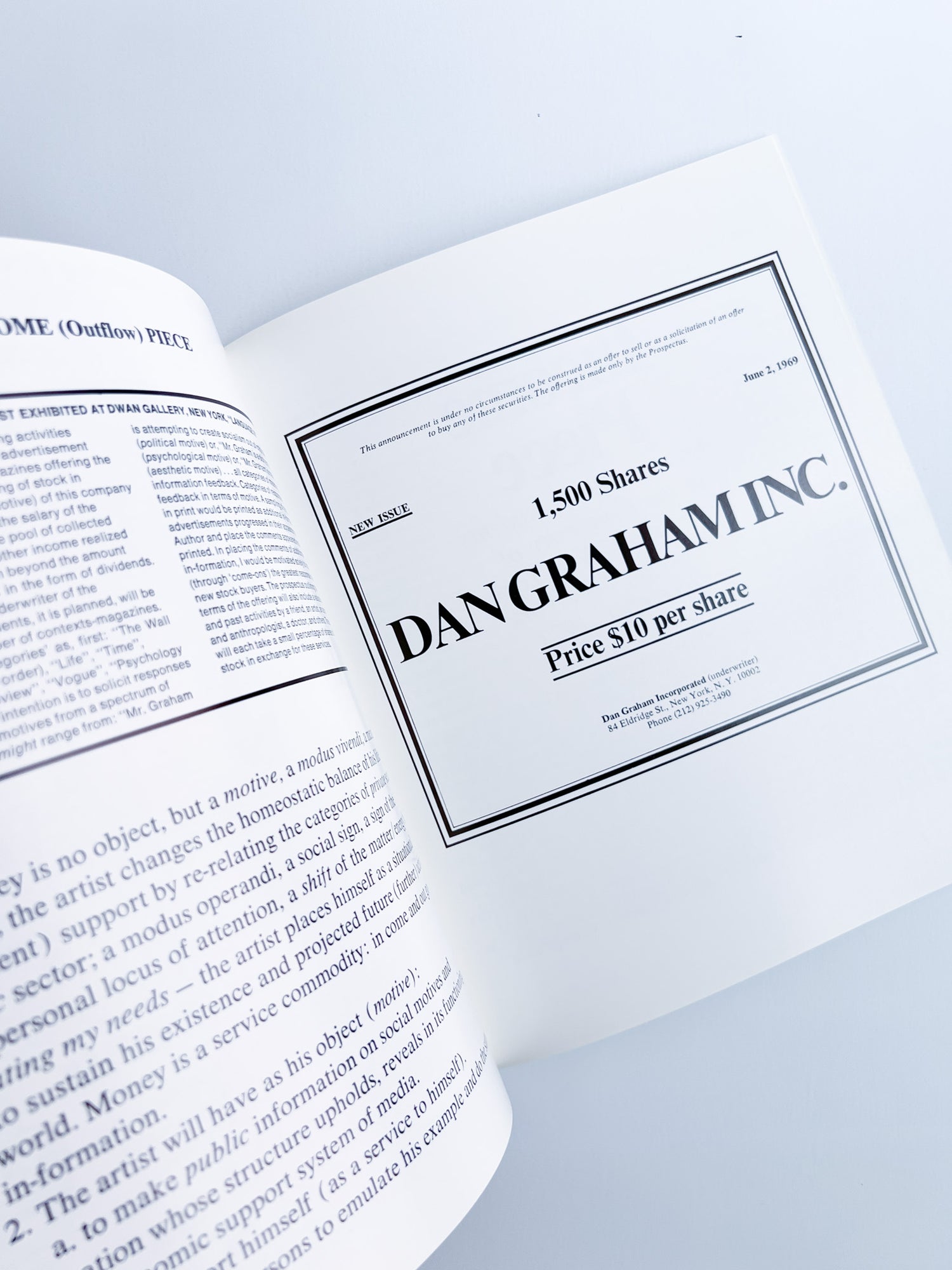 For Publication / Dan Graham [Second Edition]