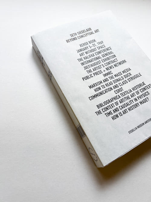 BEYOND CONCEPTUAL ART / Seth Siegelaub