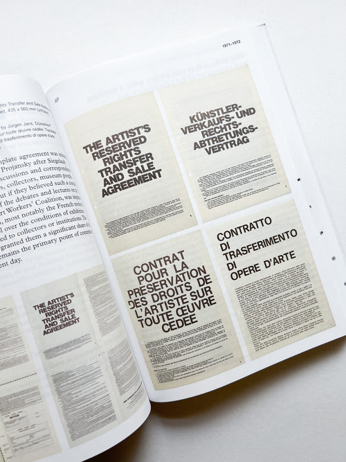 BEYOND CONCEPTUAL ART / Seth Siegelaub