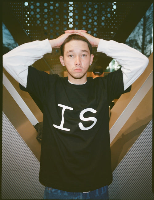 ”he was, he is” T-shirt (White)