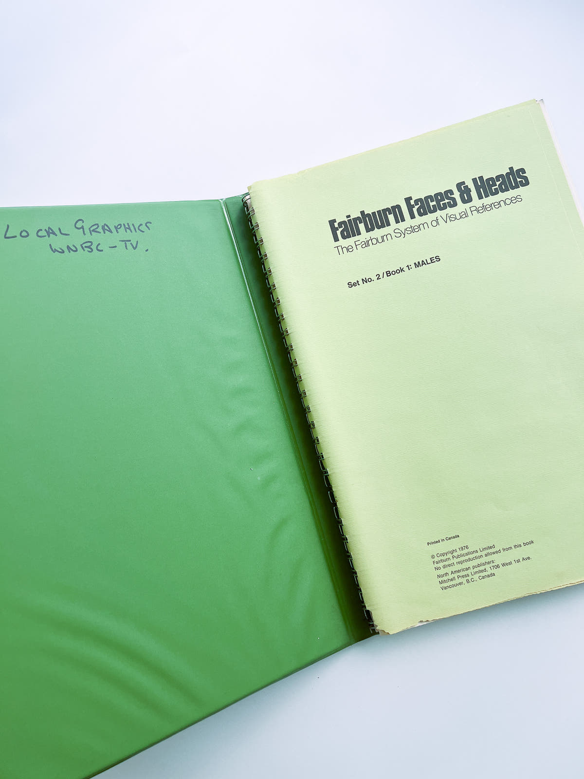 Fairburn Faces And Heads Set 2 Book 1 Males