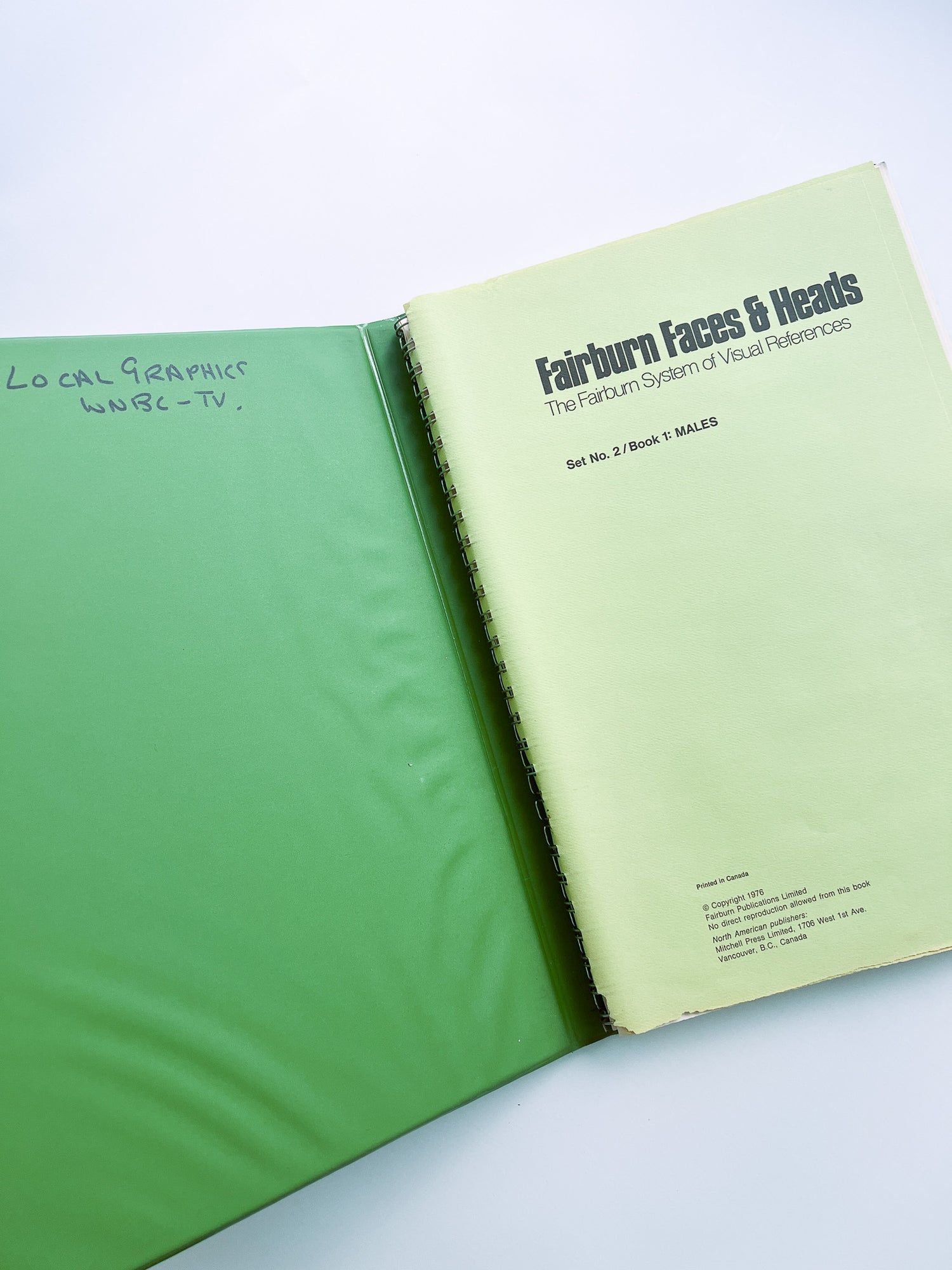 Fairburn Faces And Heads Set 2 Book 1 Males