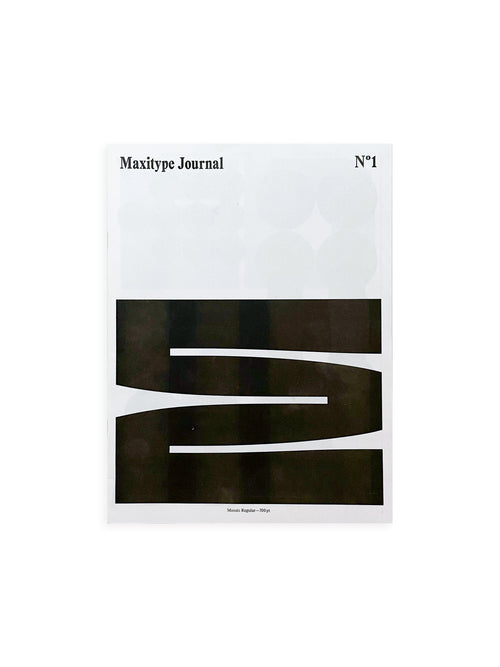 Maxitype Journal №1