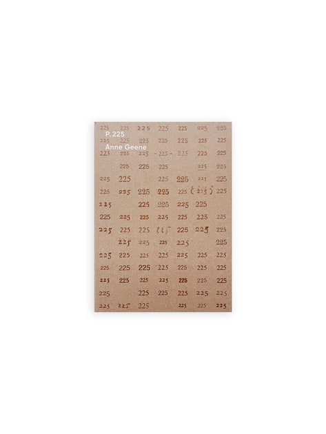 P.225 / Anne Geene - 本屋青旗 Ao-Hata Bookstore