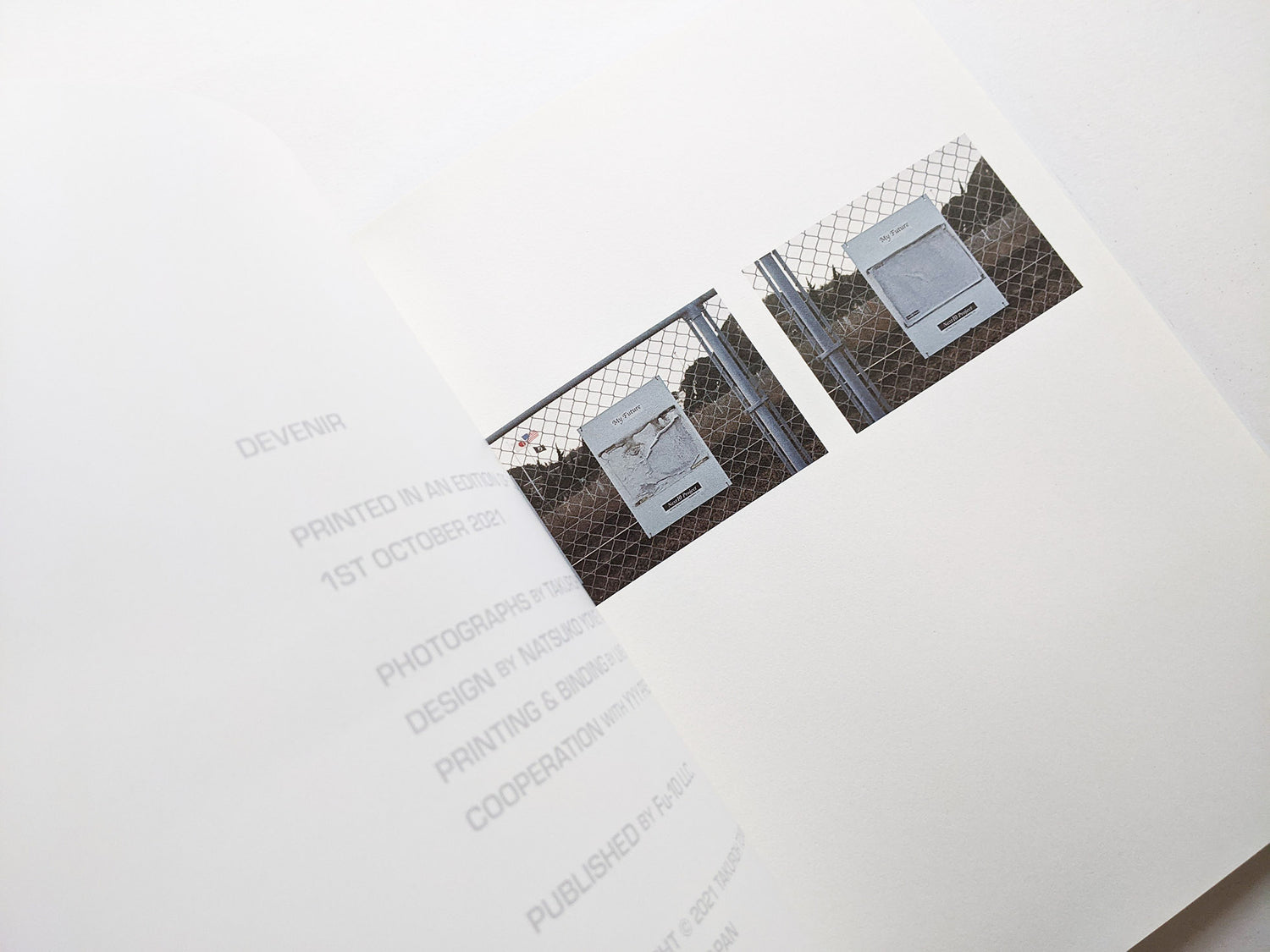 DEVENIR / Takuroh Toyama [SIGNED]