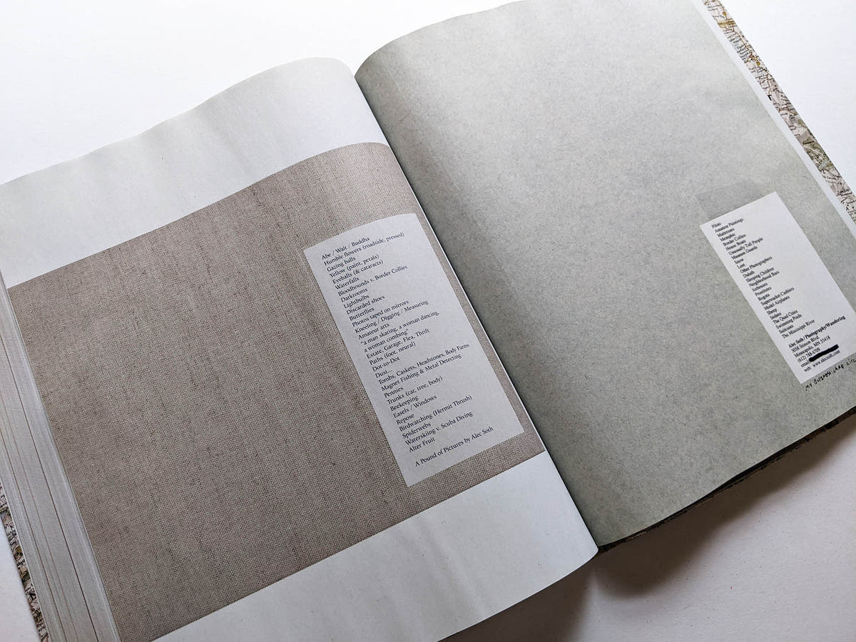 GATHERED LEAVES ANNOTATED / Alec Soth