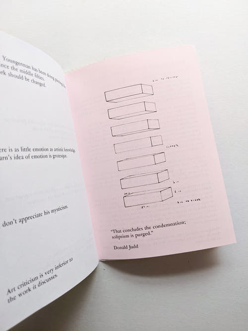 DONALD JUDD REVIEW INSULTS 1959-1975 / Michael Crowe