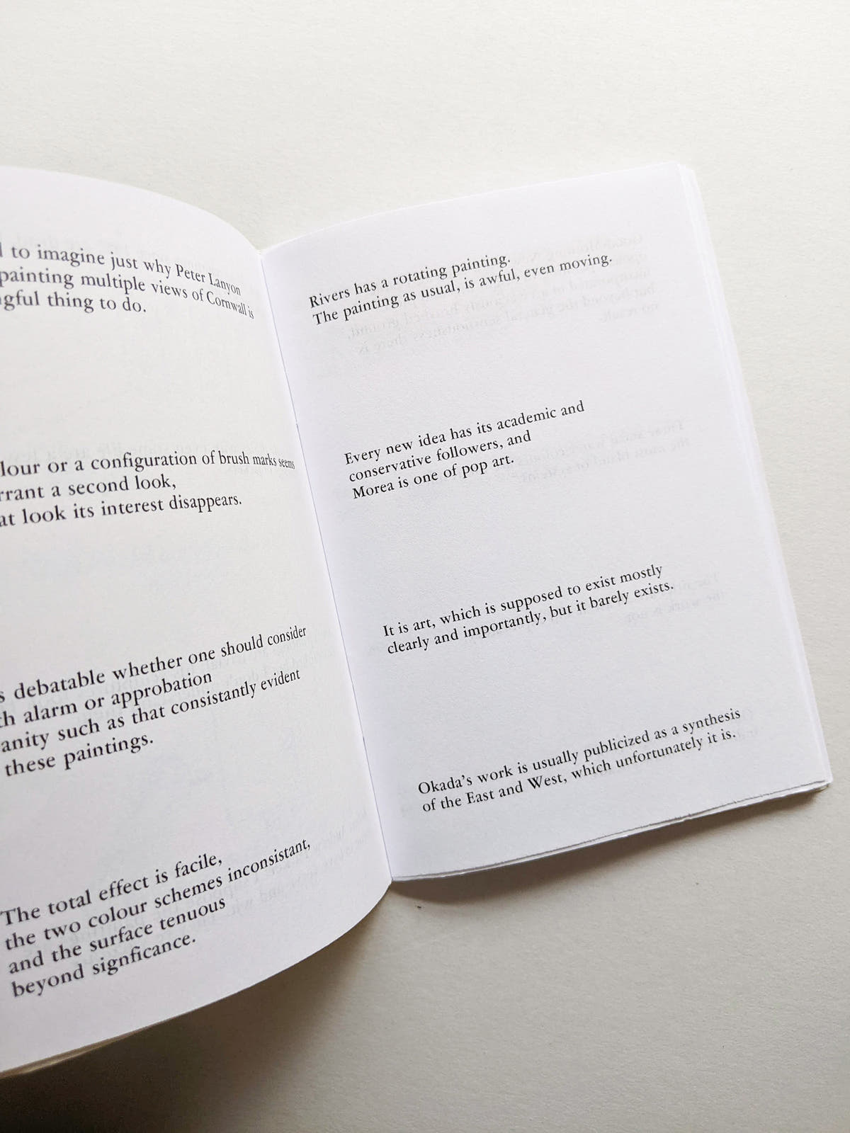 DONALD JUDD REVIEW INSULTS 1959-1975 / Michael Crowe