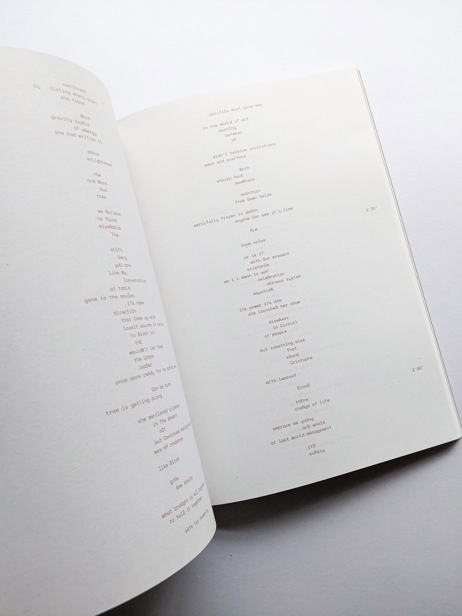 A MYCOLOGICAL FORAY / John Cage