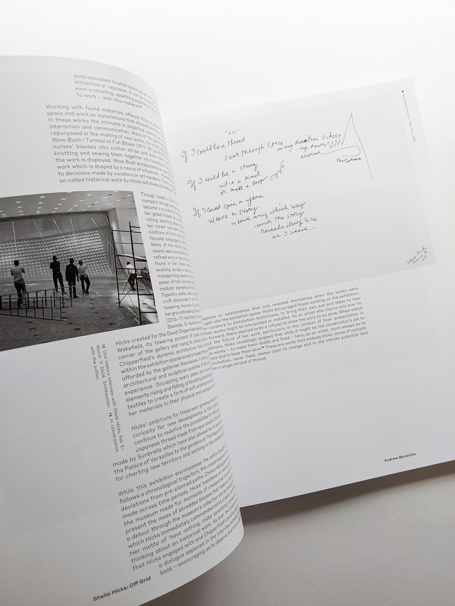 OFF GRID / Sheila Hicks