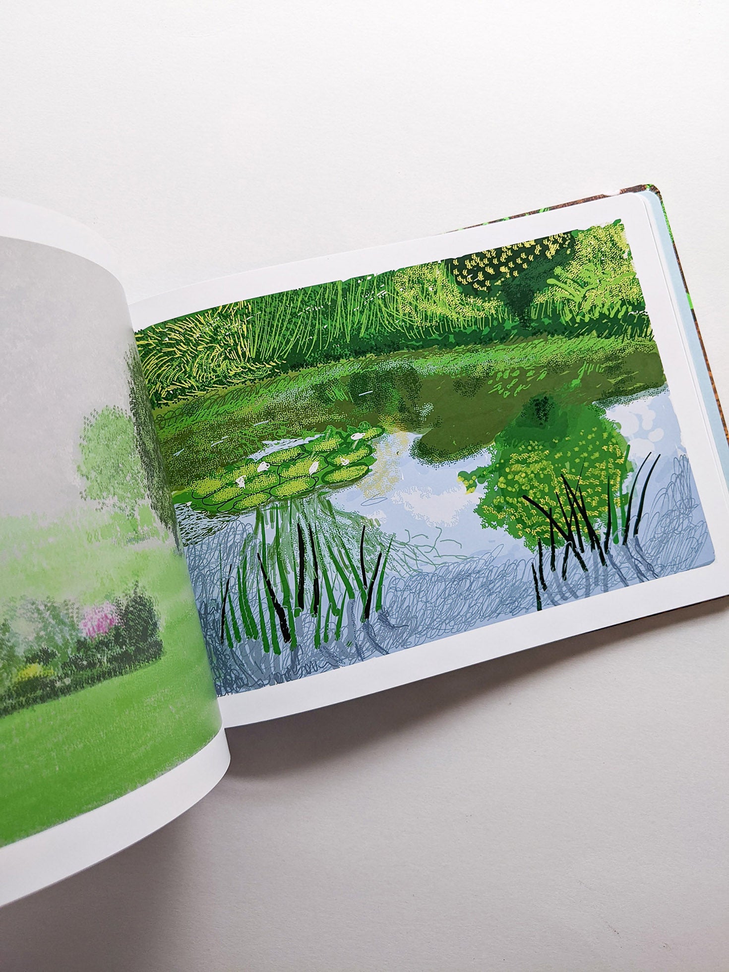 THE ARRIVAL OF SPRING, NORMANDY 2020 / David Hockney