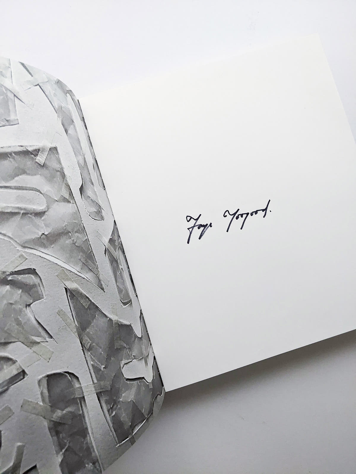 Drawing, Material, Sculpture, Landscape / Faye Toogood [SIGNED]