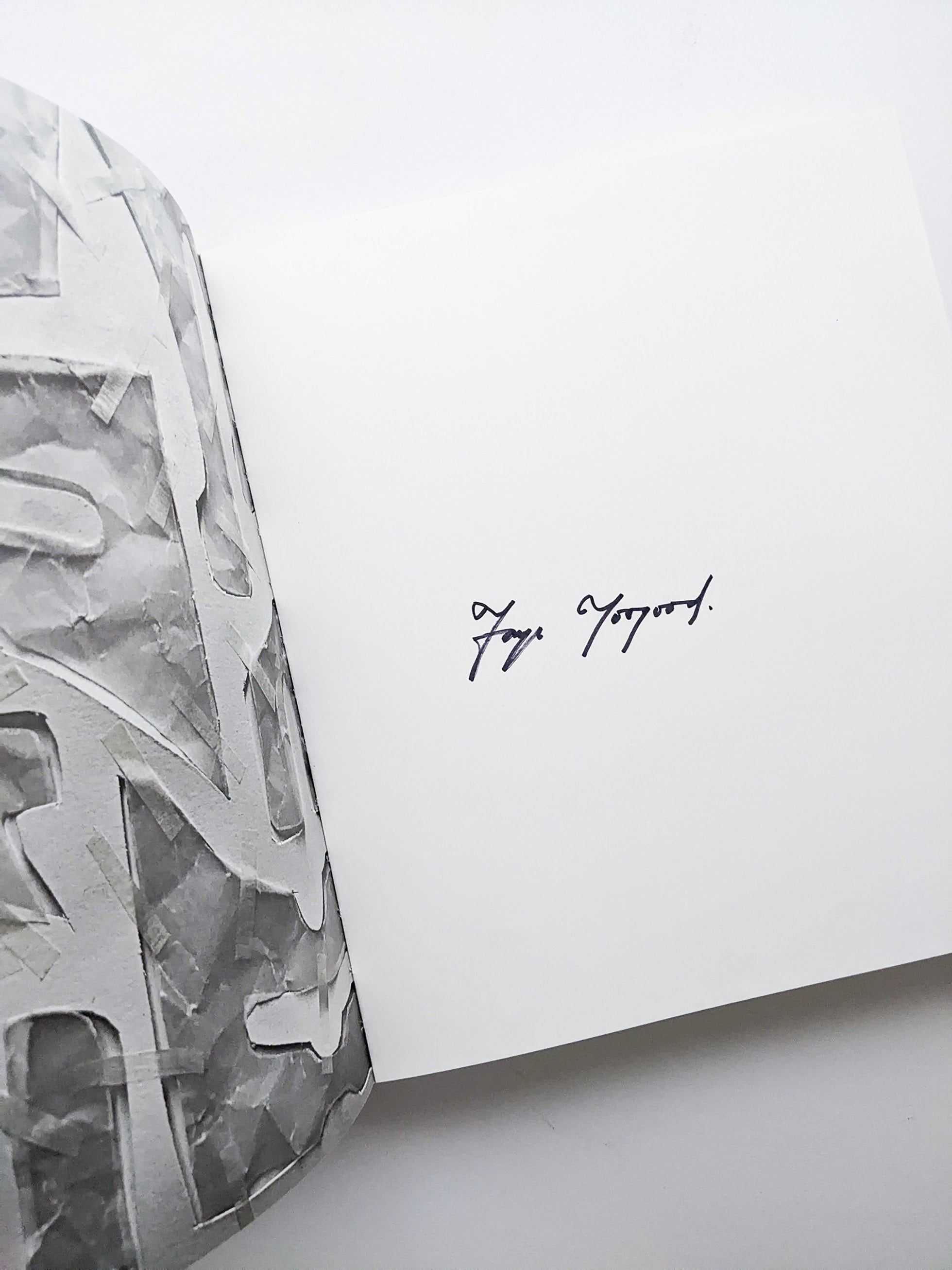 Drawing, Material, Sculpture, Landscape / Faye Toogood [SIGNED
