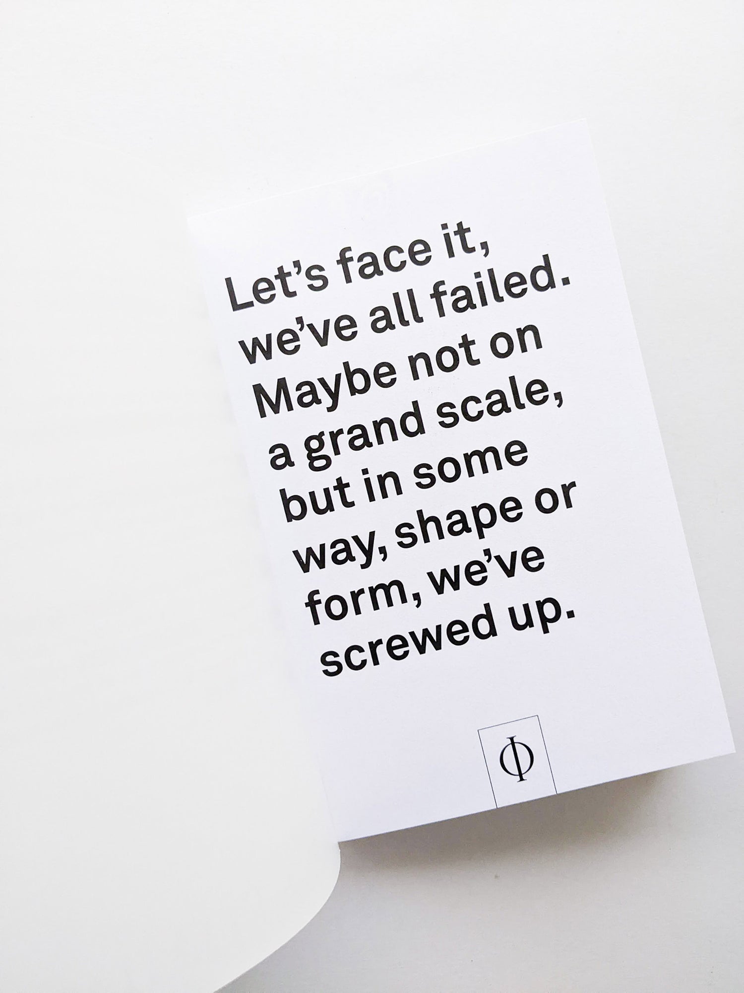 FAILED IT! / Erik Kessels