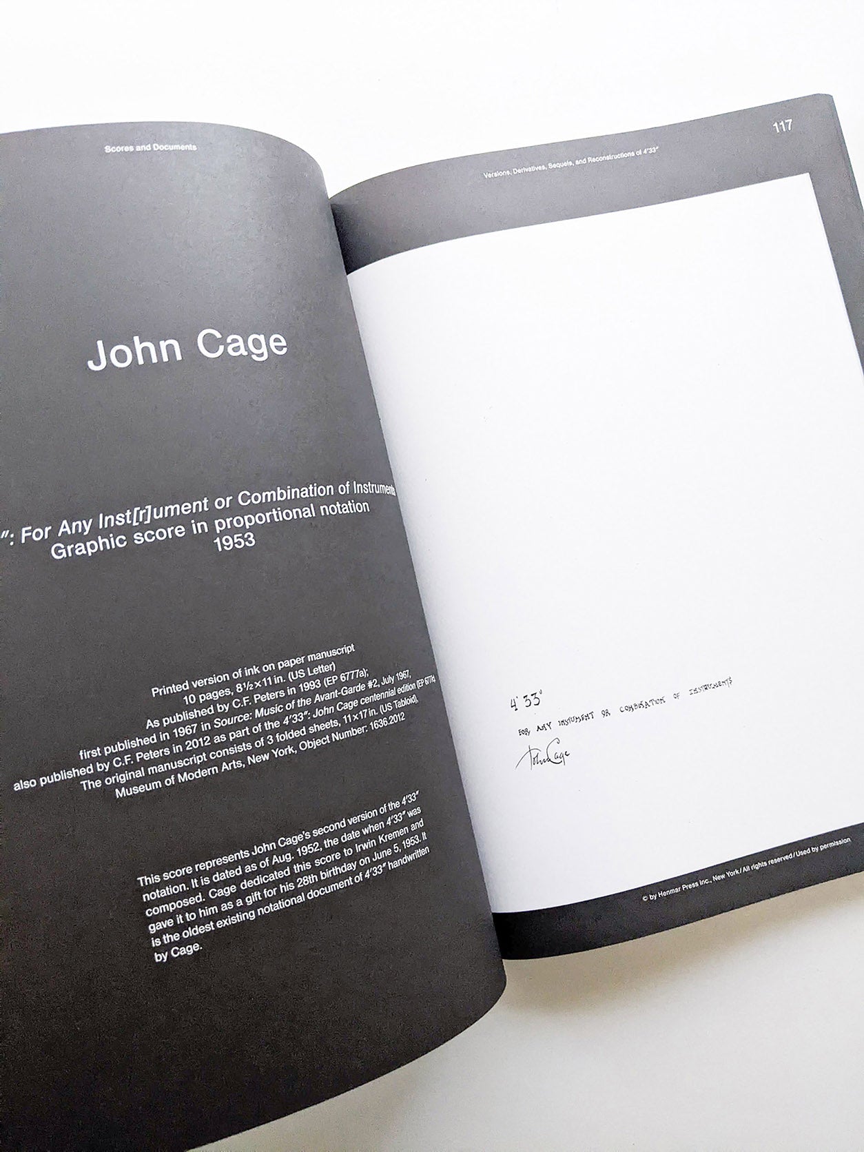 SOUNDS LIKE SILENCE - JOHN CAGE - 4’33” – SILENCE TODAY / Inke Arns, Dieter Daniels