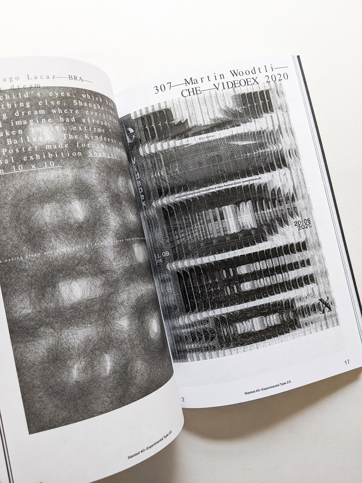 Slanted #40 Experimental Type 2.0 (extended bw reprint)