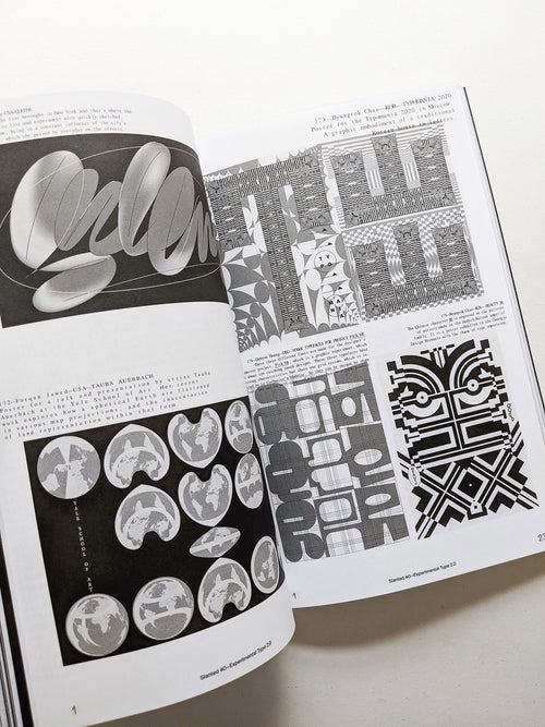 Slanted #40 Experimental Type 2.0 (extended bw reprint)