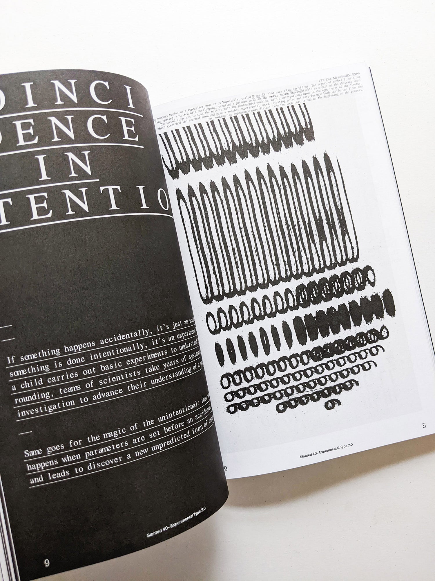 Slanted #40 Experimental Type 2.0 (extended bw reprint)