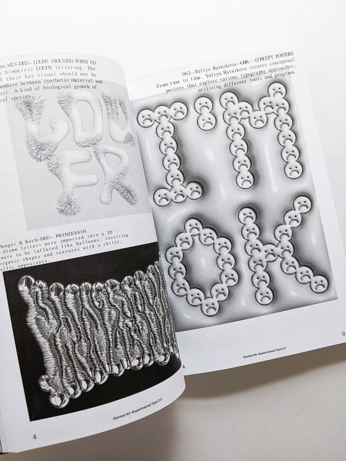 Slanted #40 Experimental Type 2.0 (extended bw reprint)