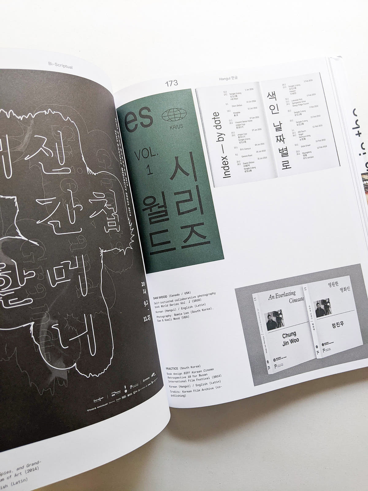 Bi-Scriptual Typography and Graphic Design with Multiple Script Systems