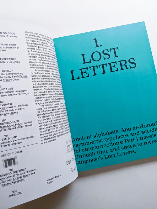 Macguffin 13: The Letter