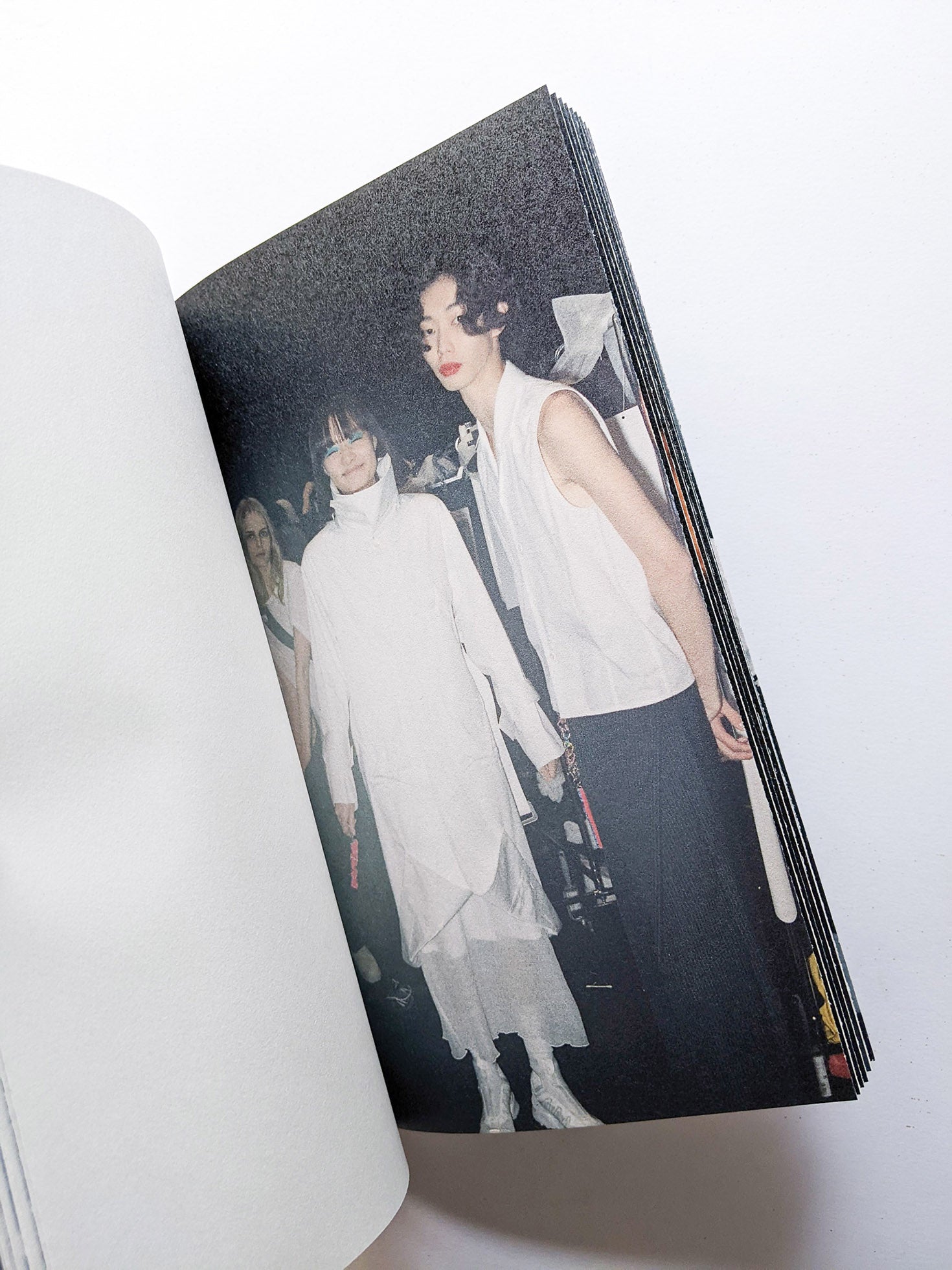 Backstage of kudos/soduk show Photographs By Fish Zhang