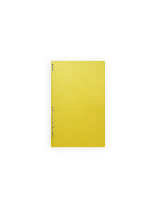 Questions? Looking for answers in the middle of somewhere / David Bennewith, Sereina Rothenberger