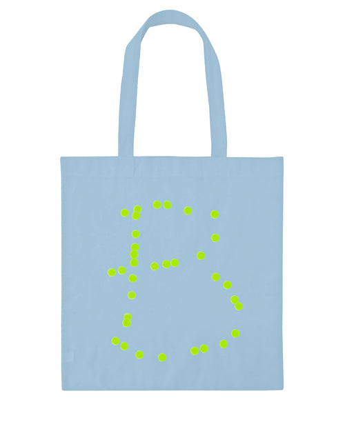AB Tote Bag (Pastel Blue)