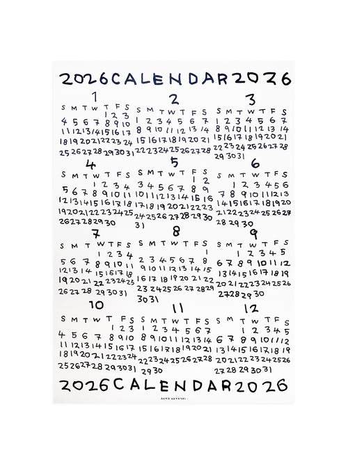 AONA HAYASHI 2026 POSTER [Roll/巻]