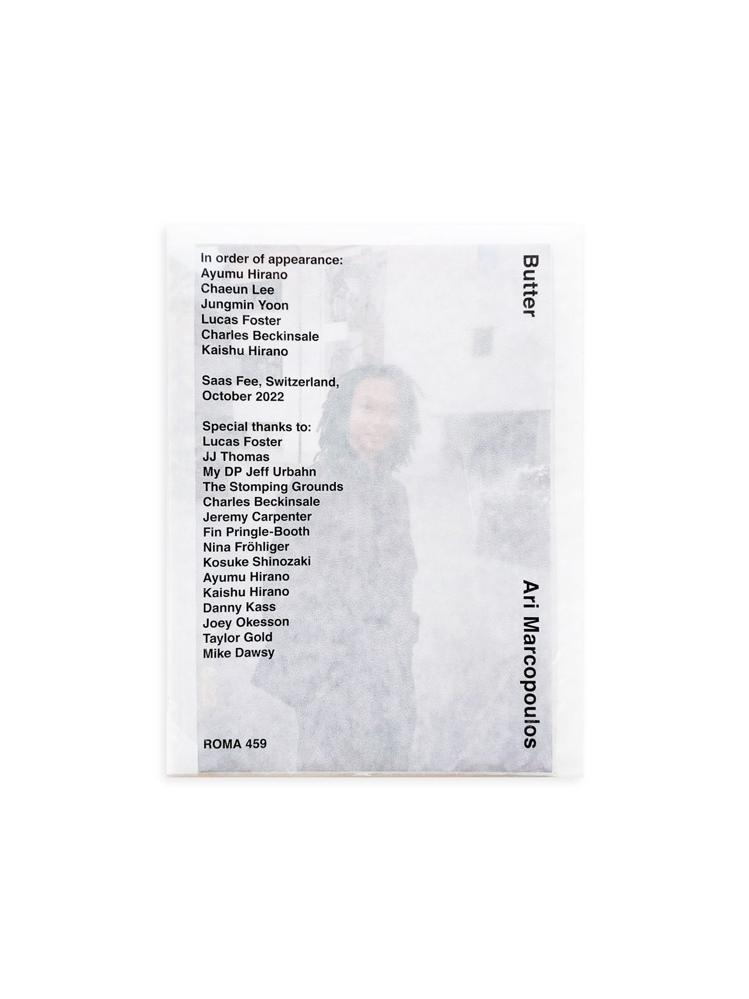 Butter / Ari Marcopoulos