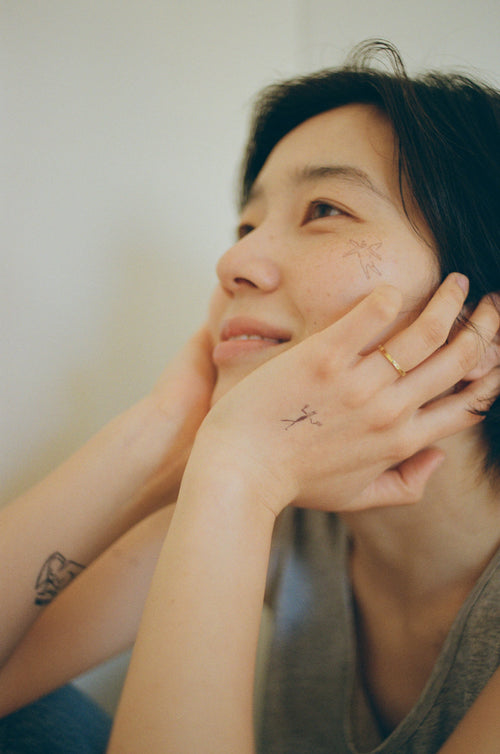 Tattoo Sticker: on-the-way