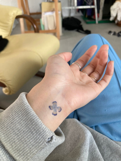 Tattoo Sticker: tiny luck