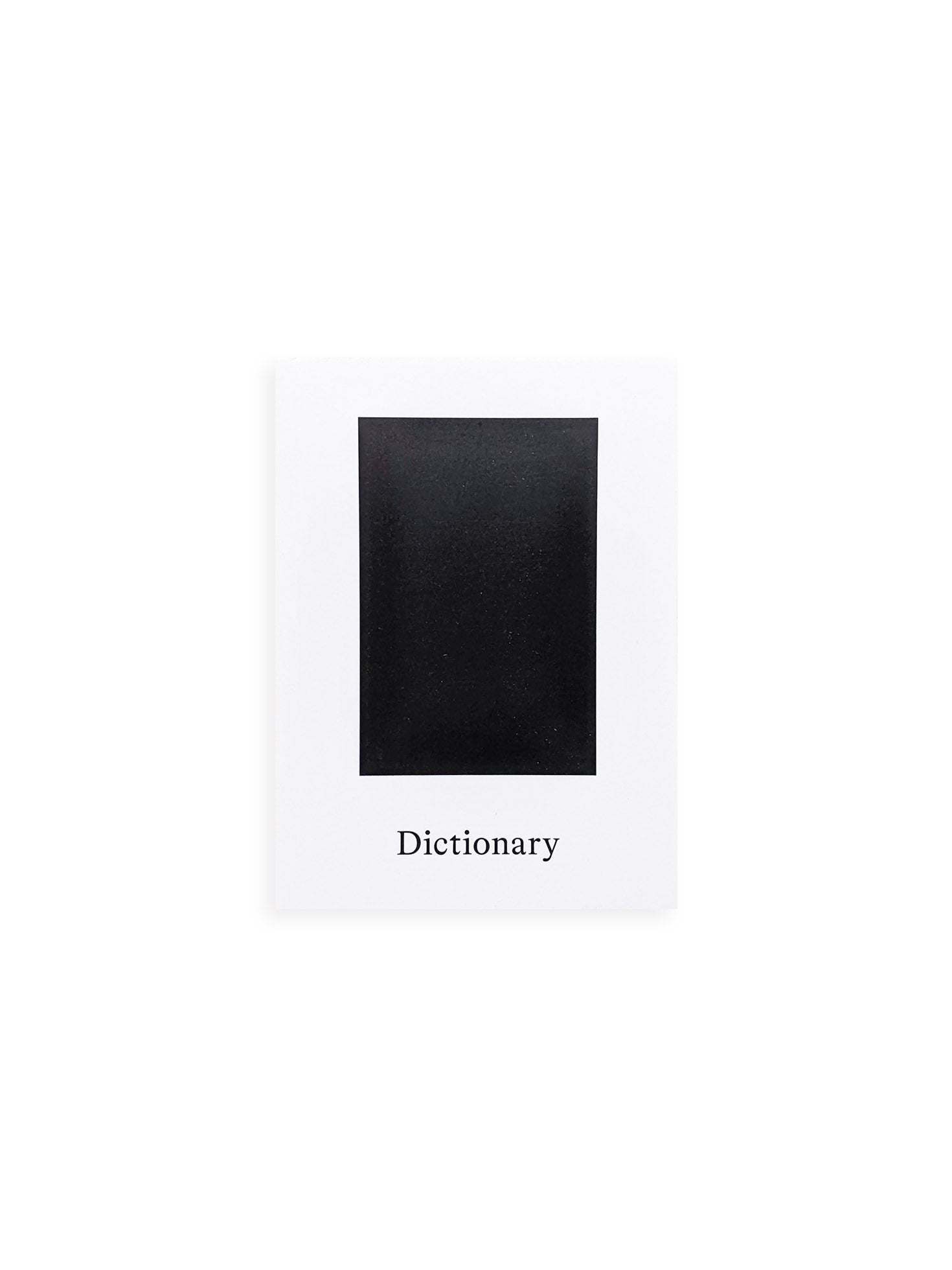 Dictionary / Anne Geene & Arjan de Nooy