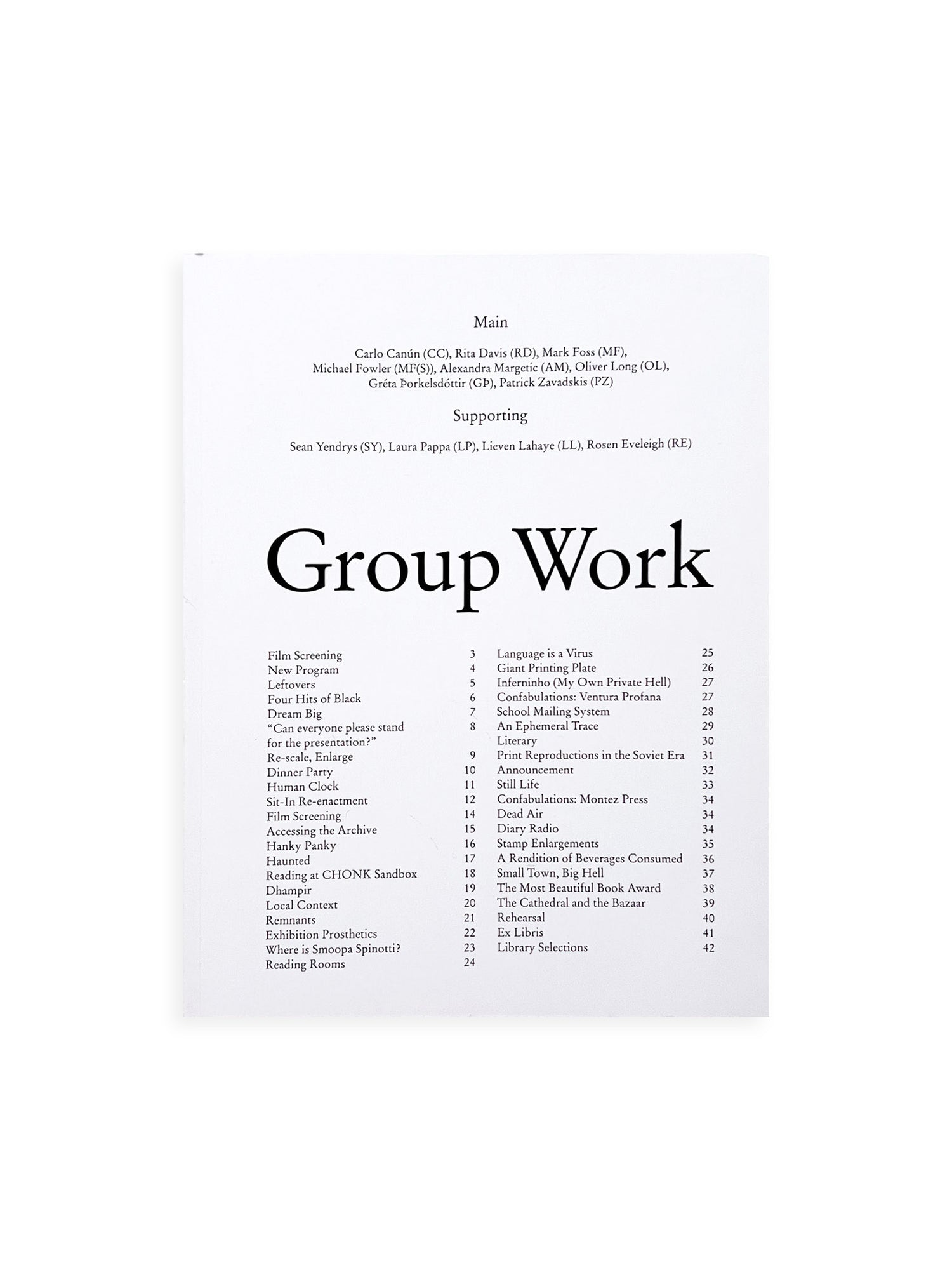 Group Work: A Survey of Graphic Design MA Student Output 2021–23