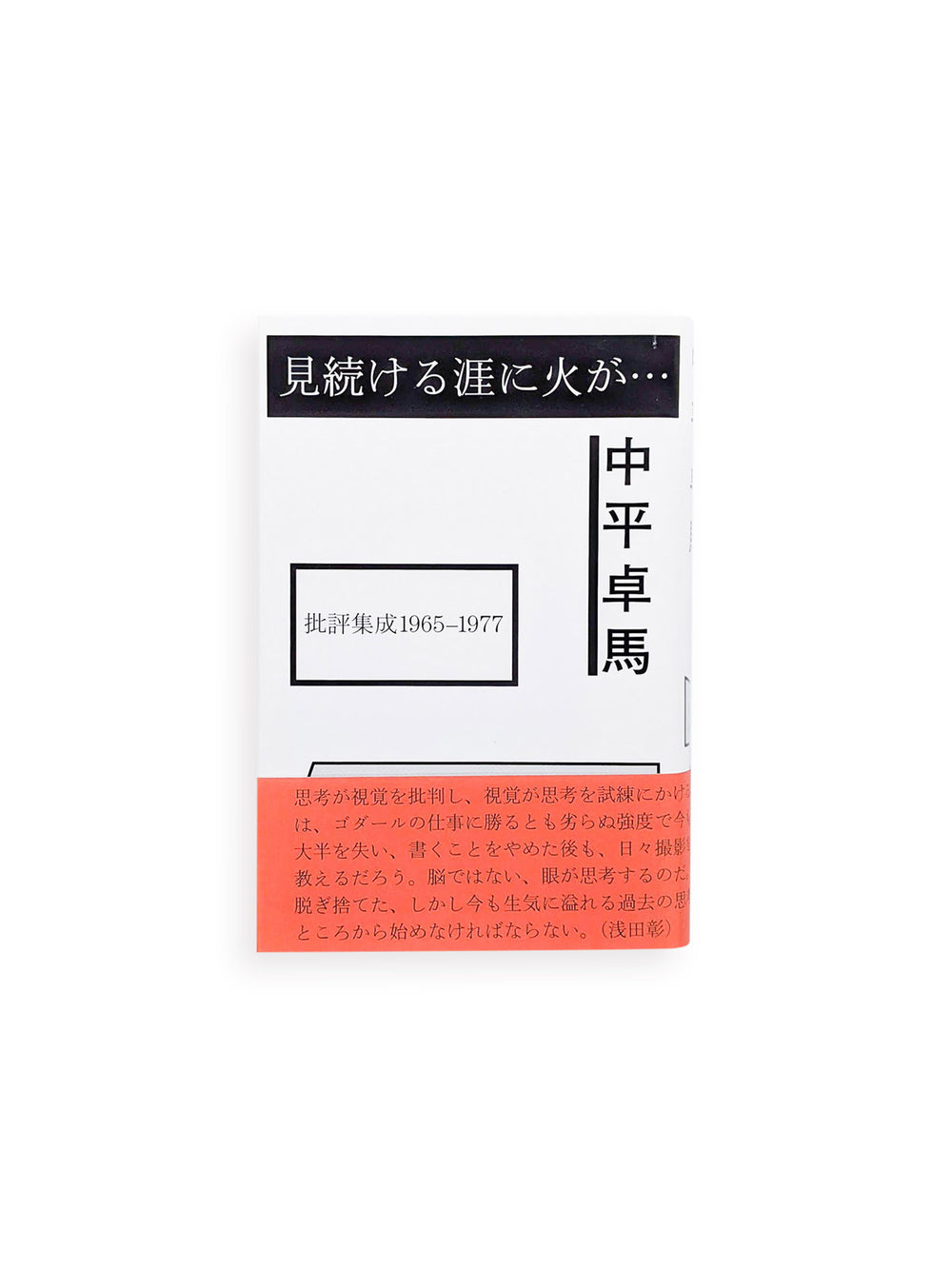見続ける涯に火が… 批評集成1965-1977 / 中平卓馬