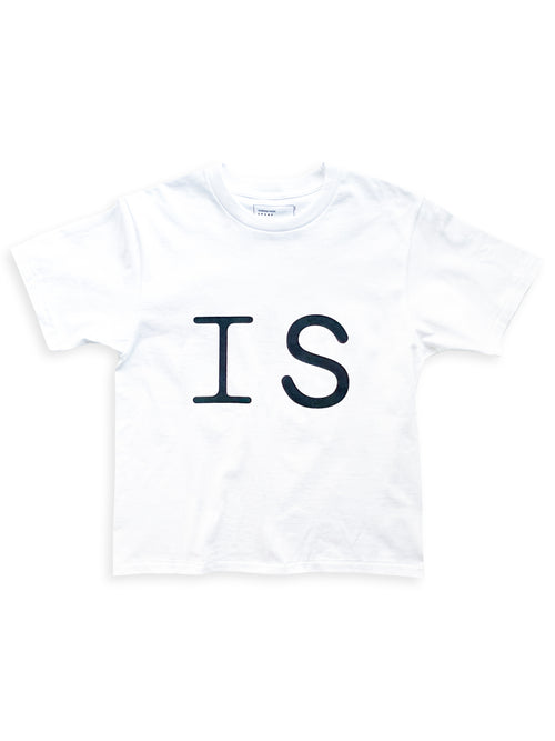 ”he was, he is” T-shirt (White)