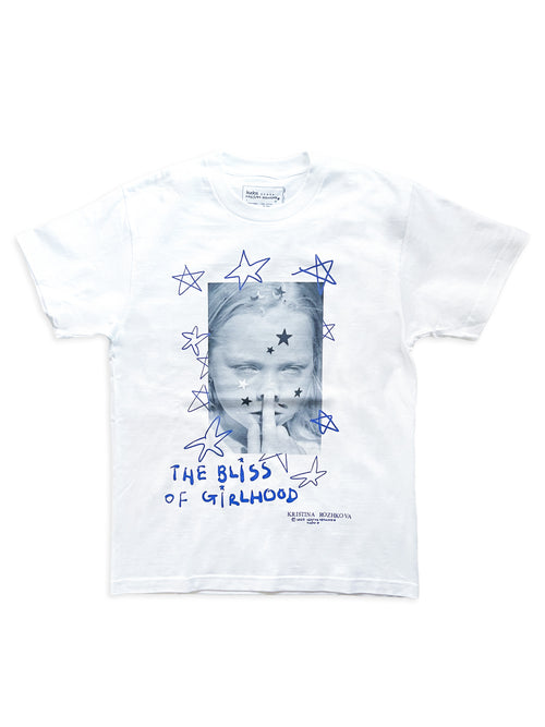 kudos×Kristina×SHABA T-shirt (Blue)