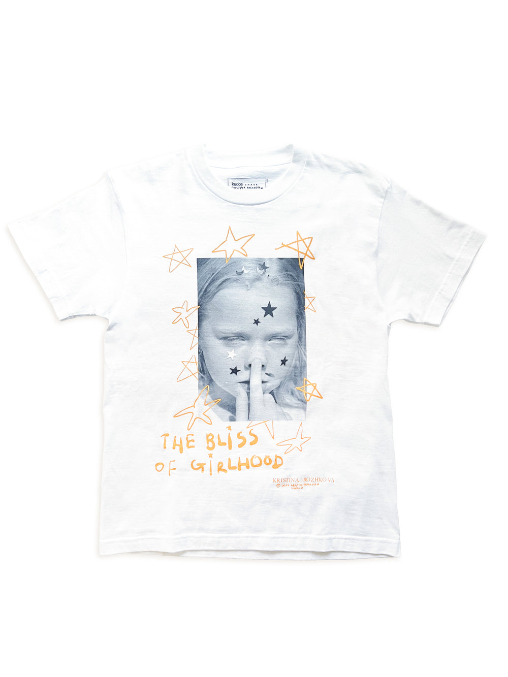 kudos×Kristina×SHABA T-shirt (Yellow)