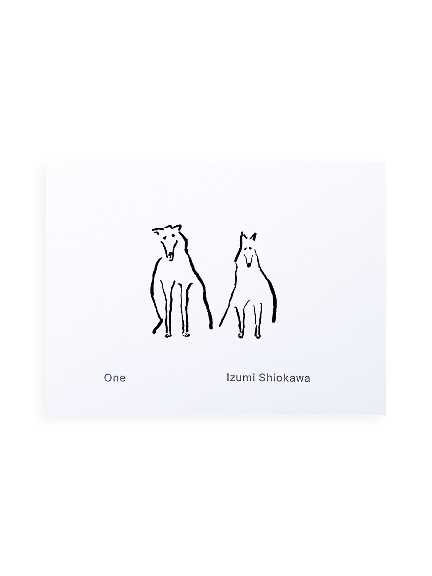 One / Izumi Shiokawa [SIGNED]