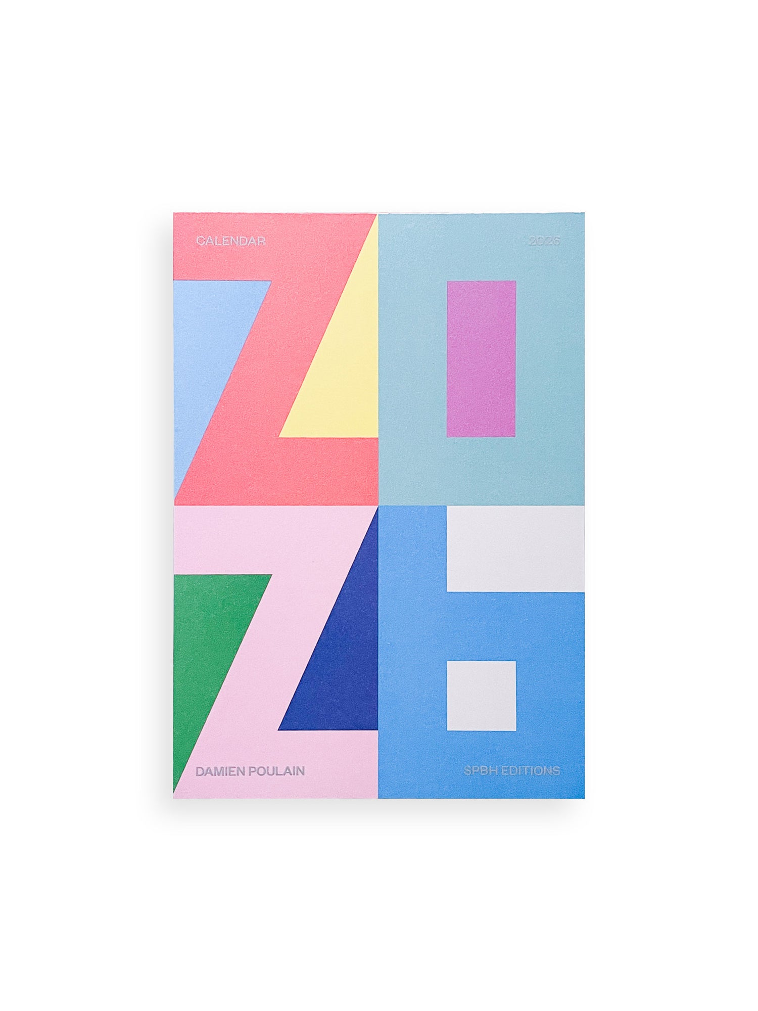 PAGE-A-DAY CALENDAR 2026 / Damien Poulain